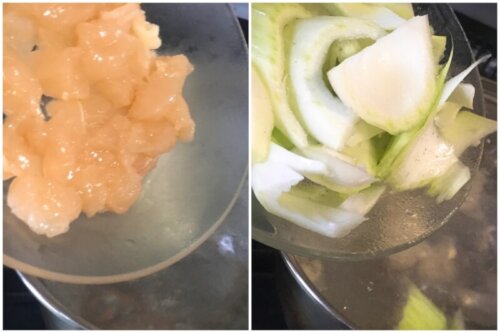 お鍋ひとつでできる時短ワンパンパスタ【鶏肉と青菜、コチュジャンのピリ辛パスタ】