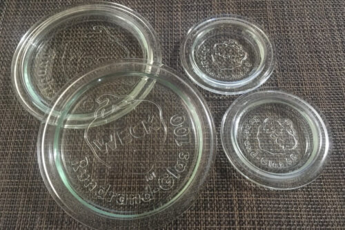 ドイツ生まれのガラス製保存瓶WECKの余ったガラス蓋活用法