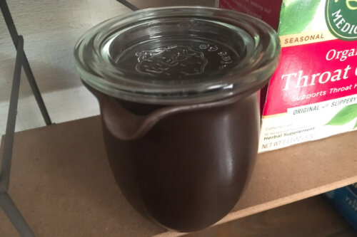 中国茶器の茶海にweckを合わせてみる