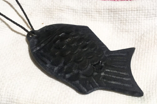 真っ黒な黒豆を作るのに欠かせない鉄材