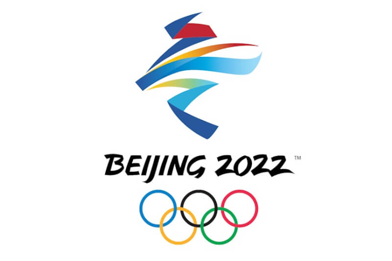 2022年冬季オリンピック　北京オリンピックロゴ